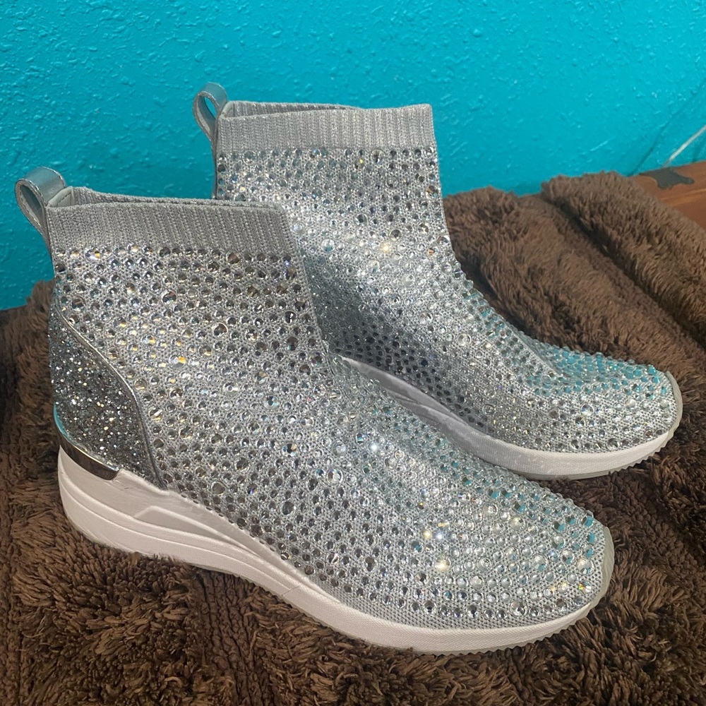 Women's Skyler Embellished Sneaker Booties